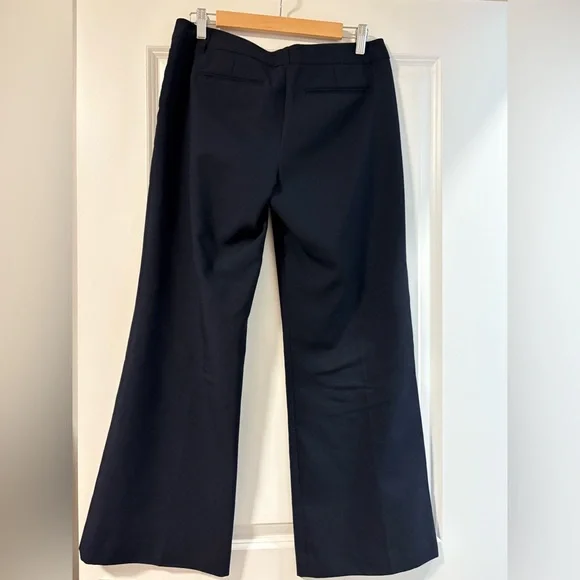 SOLD Suzy Shier Elegant Black Women's Pants Wide Leg in size 7/8 - Picture 2 of 6